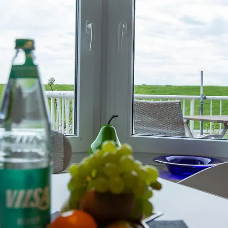 Lagune Am Wattenmeer Deichkieker