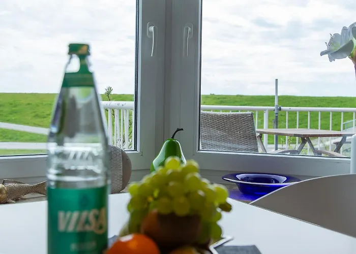 Lagune Am Wattenmeer Deichkieker
